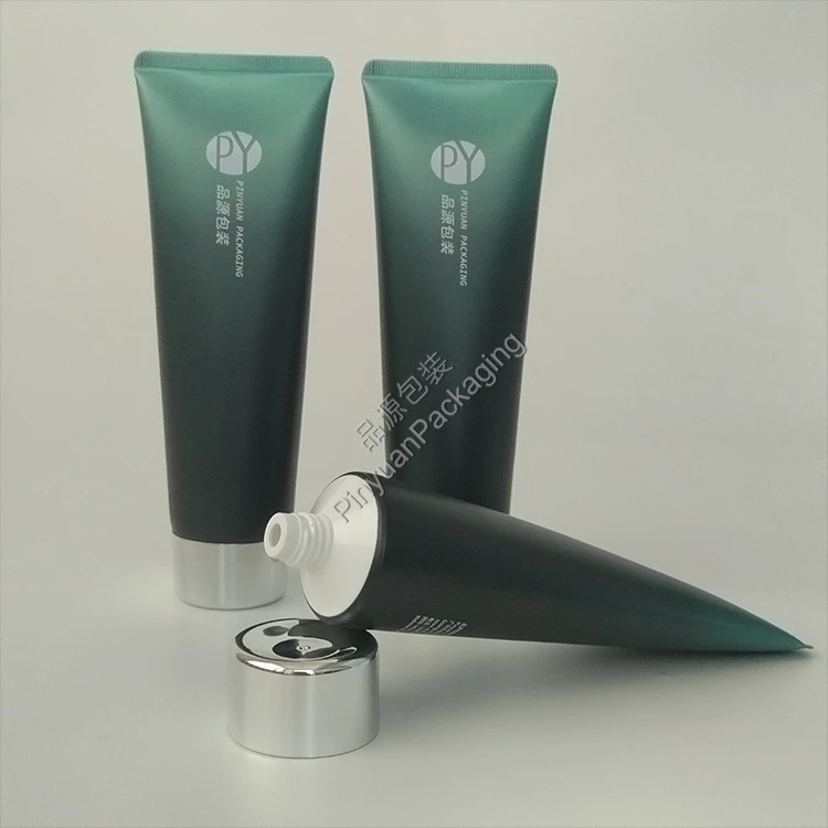 D40 120ml Skincare Cream ABL Cosmetic Tube with Silver-plated Screw Cap