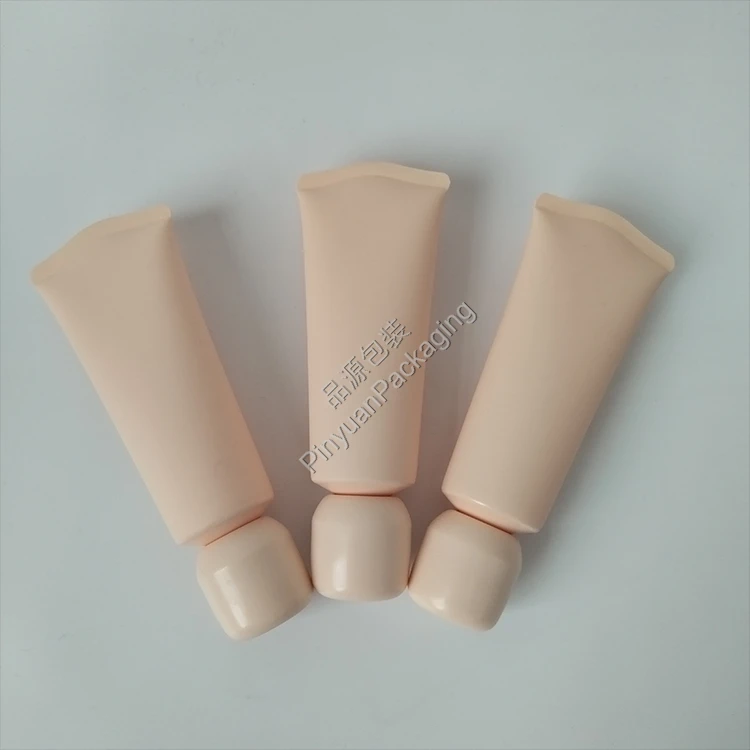 D35 50ml Hand Cream PE Cosmetic Tube with Cute Screw Cap