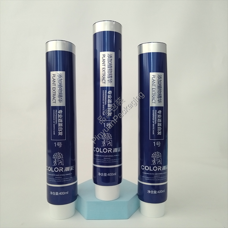 D50 400ml Hair Colors Cream ABL Cosmetic Tube with White Screw Cap D50 400ml Hair Colors Cream ABL Cosmetic Tube with White Screw Cap