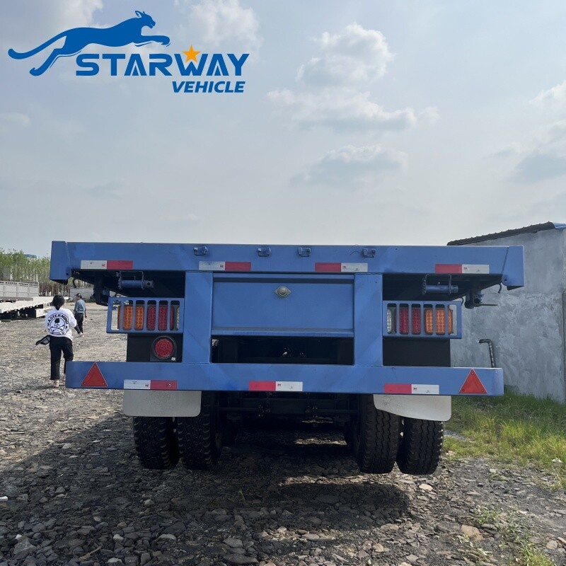 4 оси 70-тонный бортовой прицеп