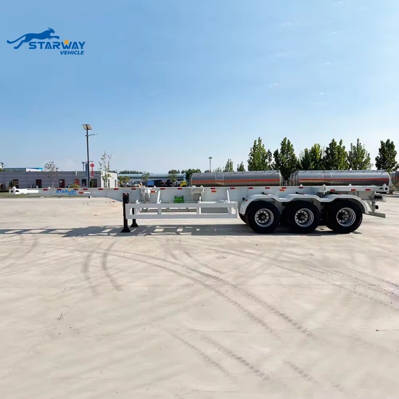 3-осное 40-футовое гусеничное шасси для контейнеров на продажу