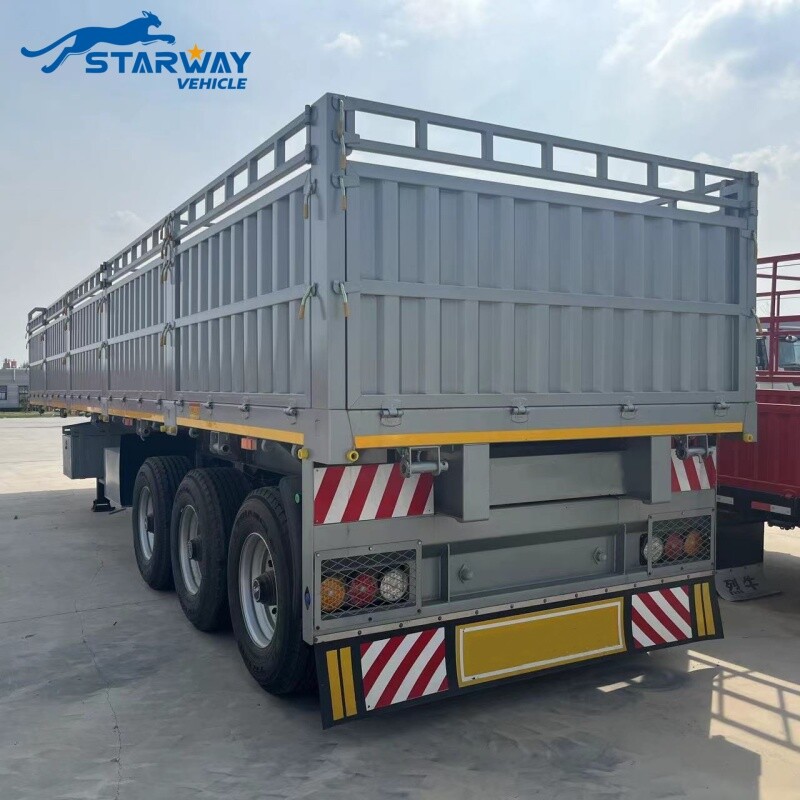 Полуприцеп Fence Cargo 13 M с поворотными замками для контейнеров