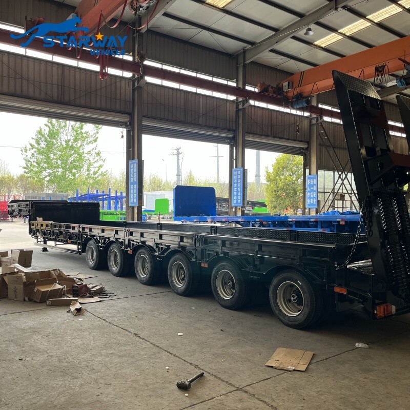 6-осный низкорамный полуприцеп