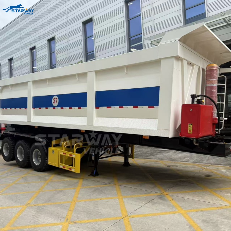 60-тонный самосвальный полуприцеп