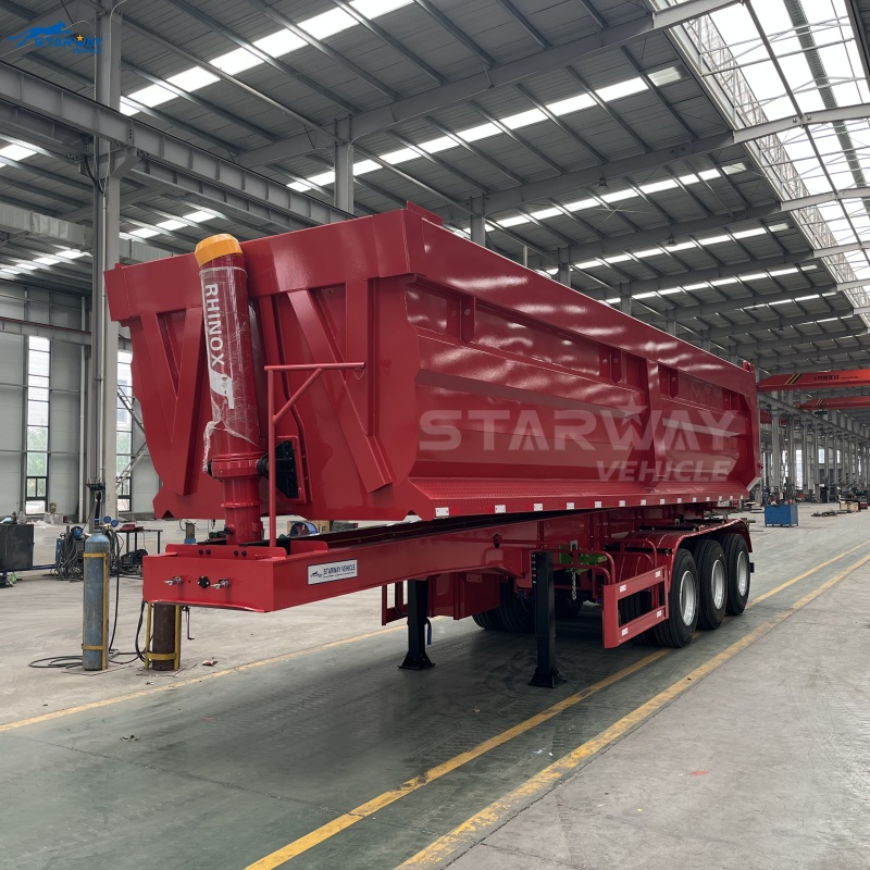 U-образный самосвальный прицеп объемом 30 куб. м