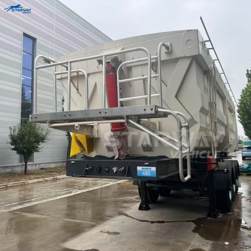 Трехосный самосвальный прицеп 30CBM