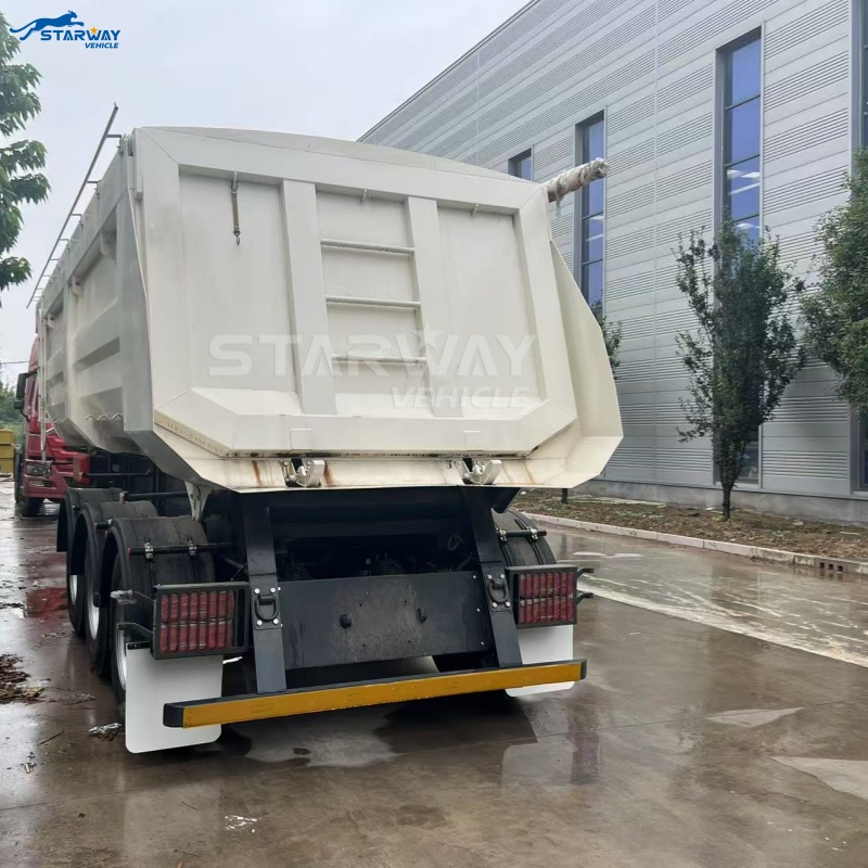 Трехосный самосвальный прицеп 30CBM