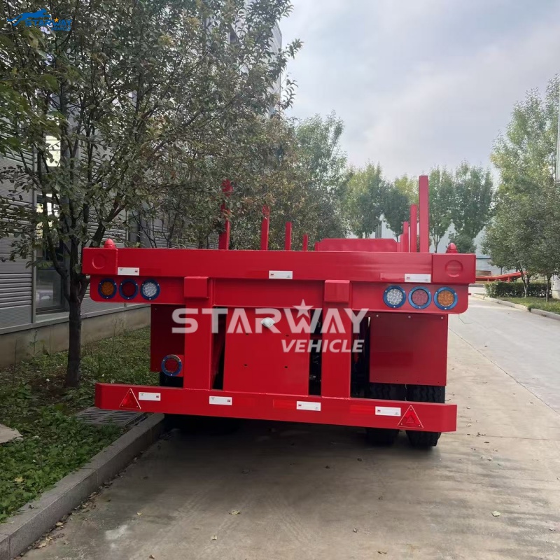 3-осная платформа с бортами