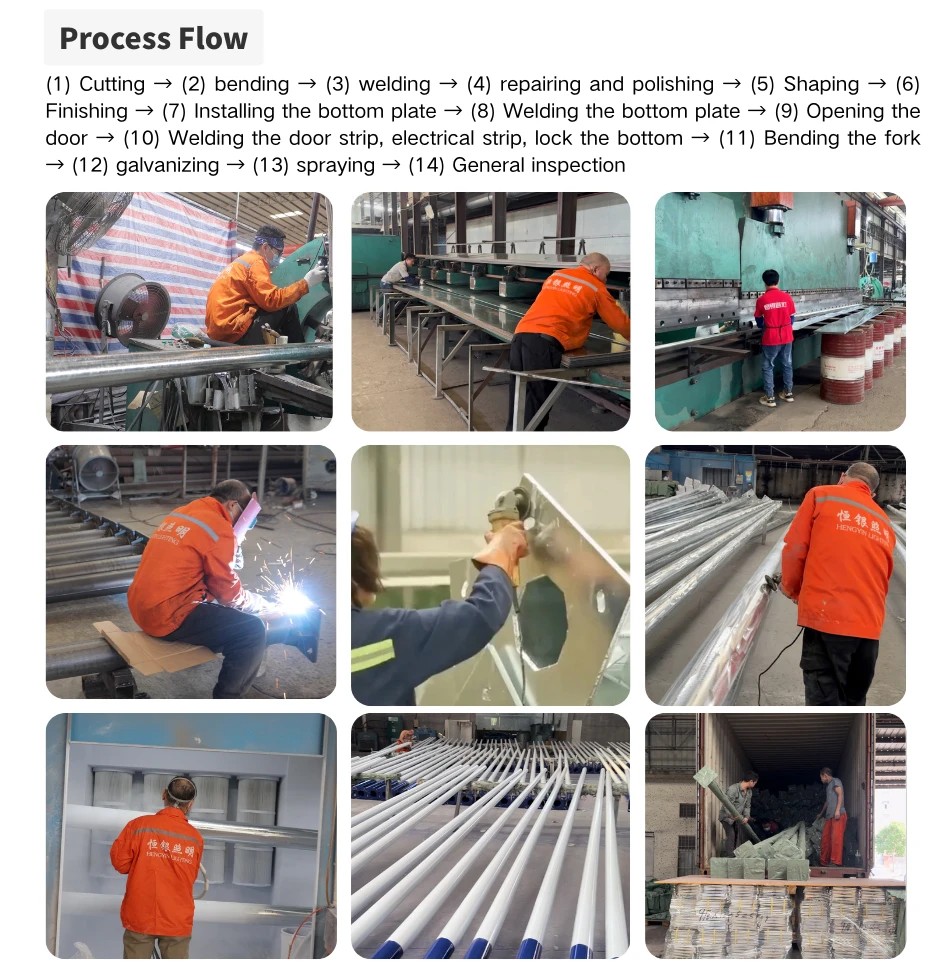 high mast lighting pole for shipyard fabrication yards for EPC infrastructure tenders product image for B2B project buyers