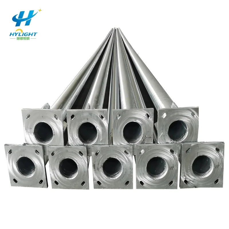 Hot-Dip Galvanized Steel Light Pole