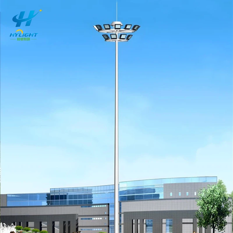 High Mast with Raising Lowering System