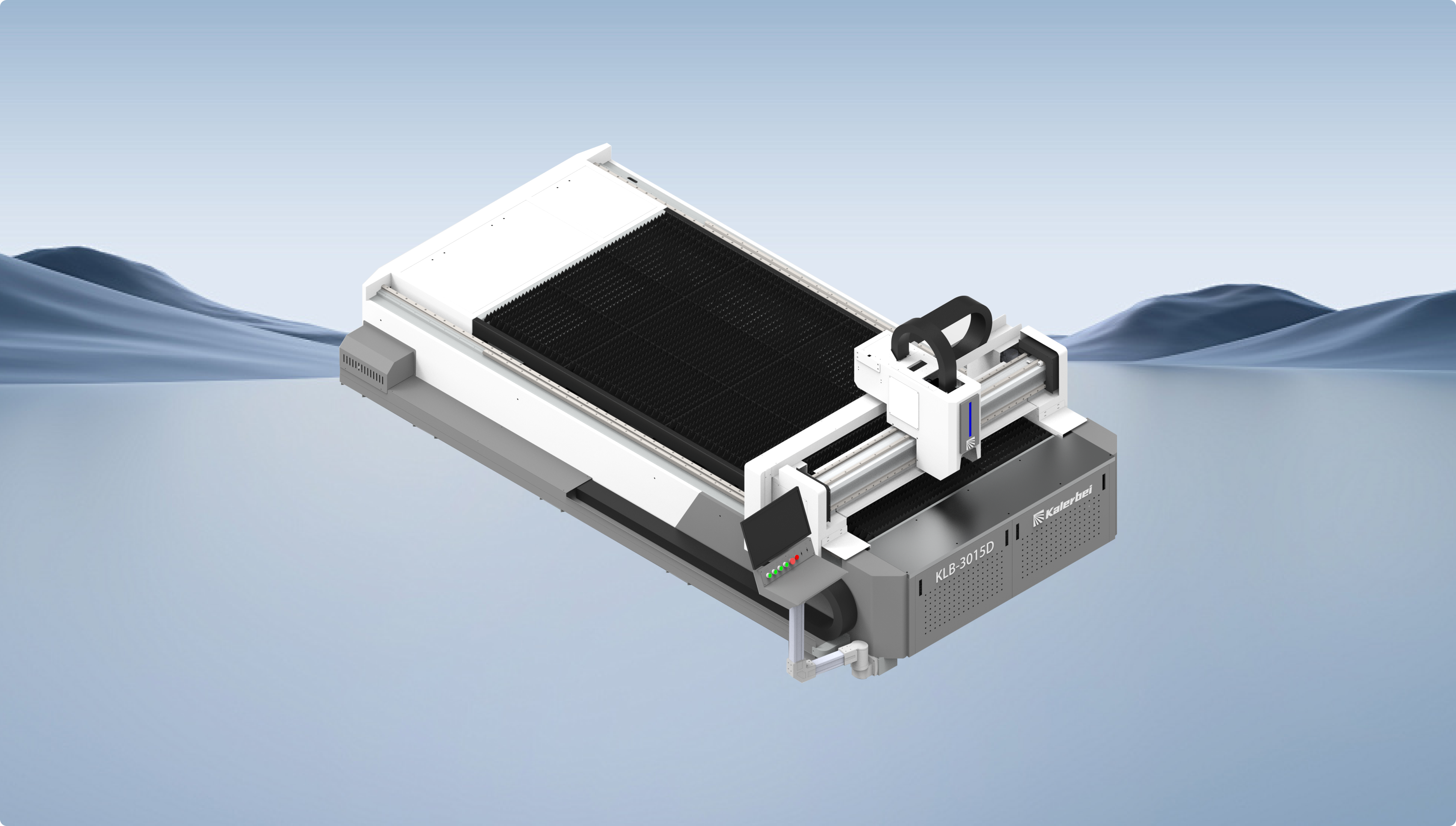 Высокопроизводительный станок для лазерной резки плоским волокном серии Kalerbei D
