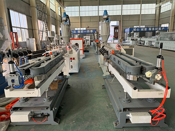 PE/PP/PVC Высокоскоростная машина для производства одинарных гофрированных труб