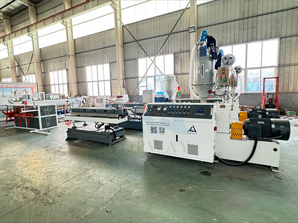 PE/PP/PVC Высокоскоростная машина для производства одинарных гофрированных труб