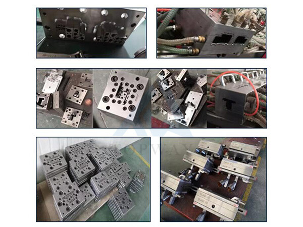 Линия по производству профилей для оконных/дверных рам из ПВХ