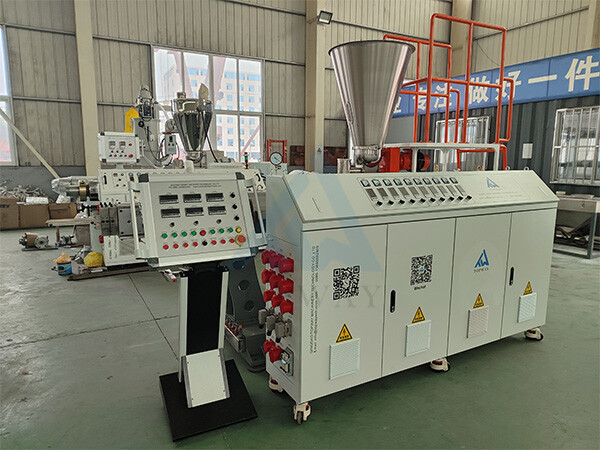 Линия по производству профилей для оконных/дверных рам из ПВХ