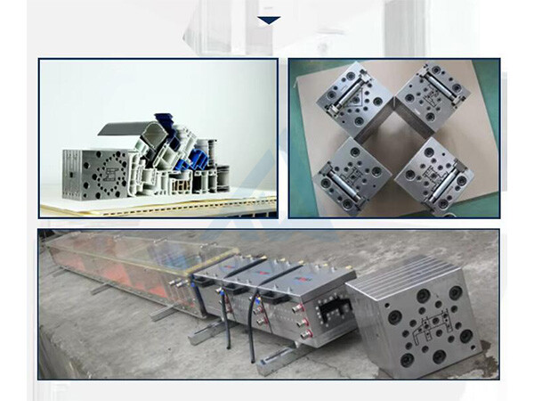 Линия по производству профилей для оконных/дверных рам из ПВХ