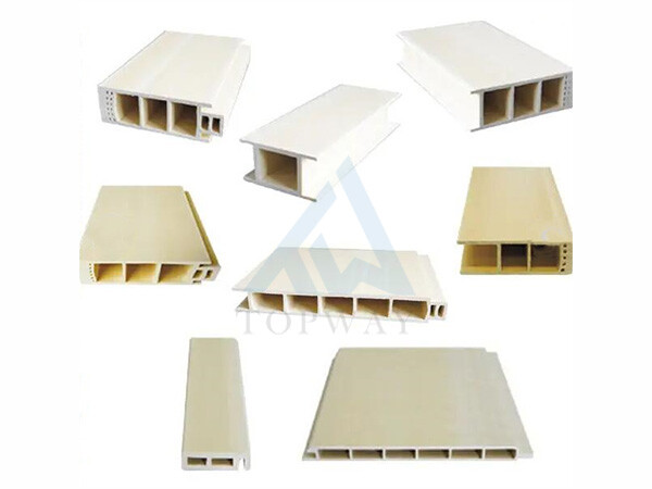 Линия экструзии профилей ПЭ ПВХ ДПК