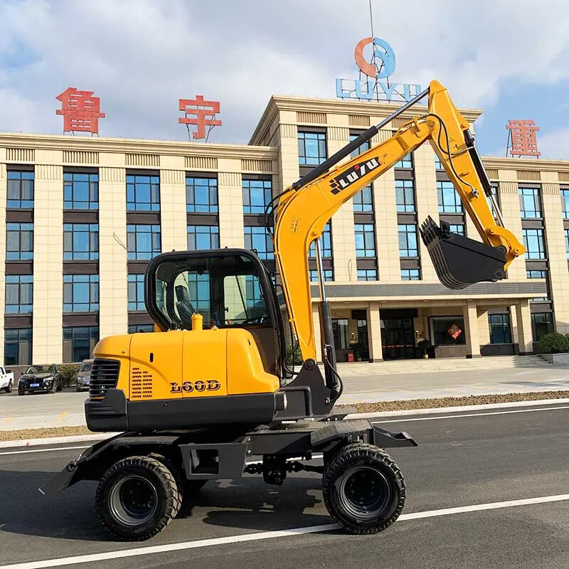 Колесный экскаватор LY-65C