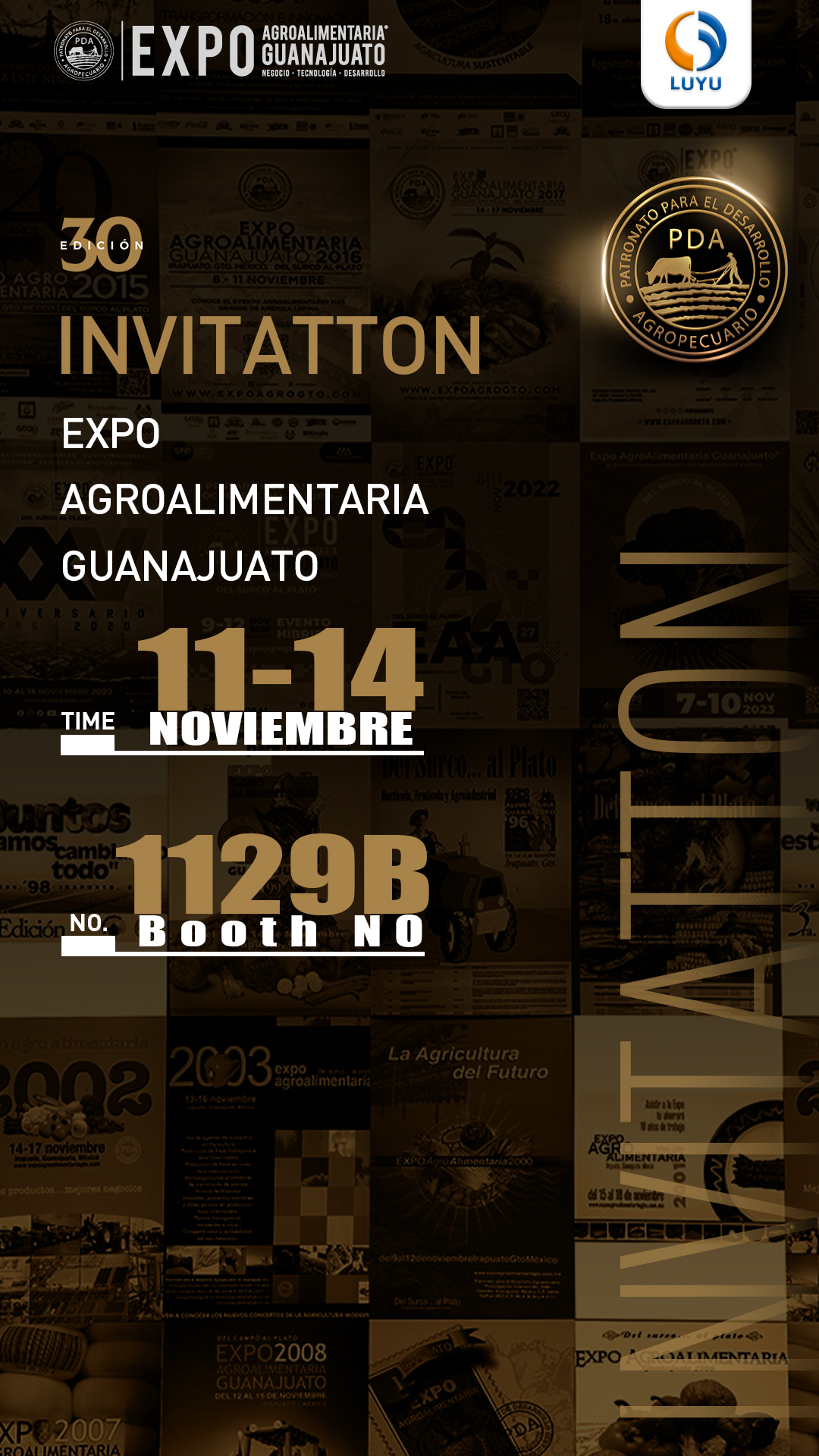 Приглашение на EXPO AGROALIMENTARIA GUANAJUATO 2025
