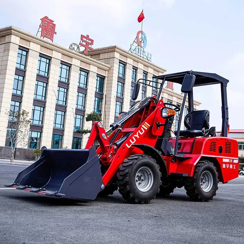 Carregadeira de rodas compacta 906C