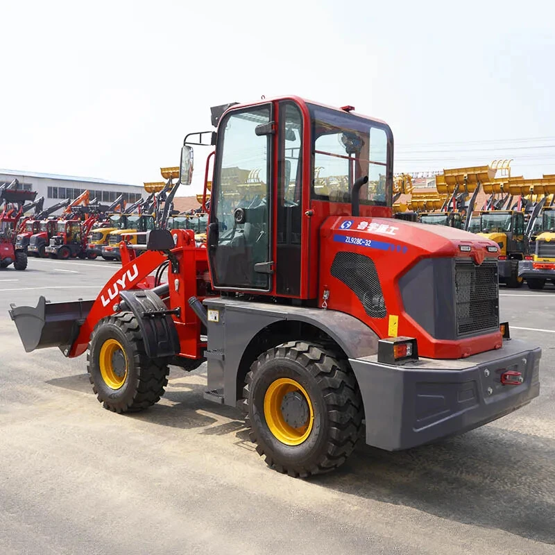 Carregadeira de rodas compacta 928FC