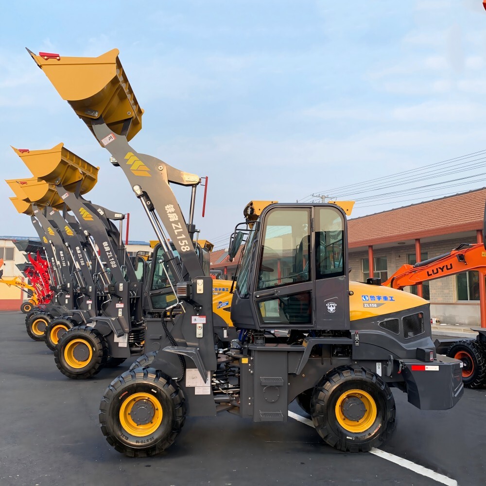 Carregador de rodas dianteiro LT158