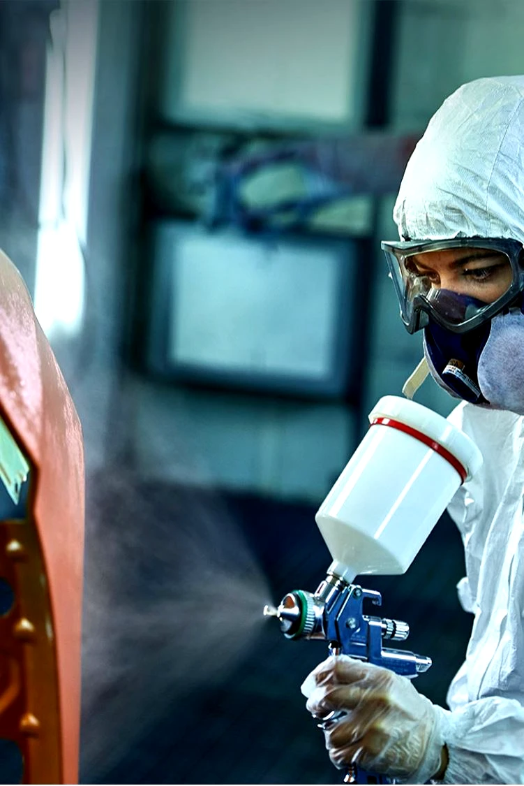 Sobre o processo de revestimento de tinta de superfície do conjunto completo do carregador