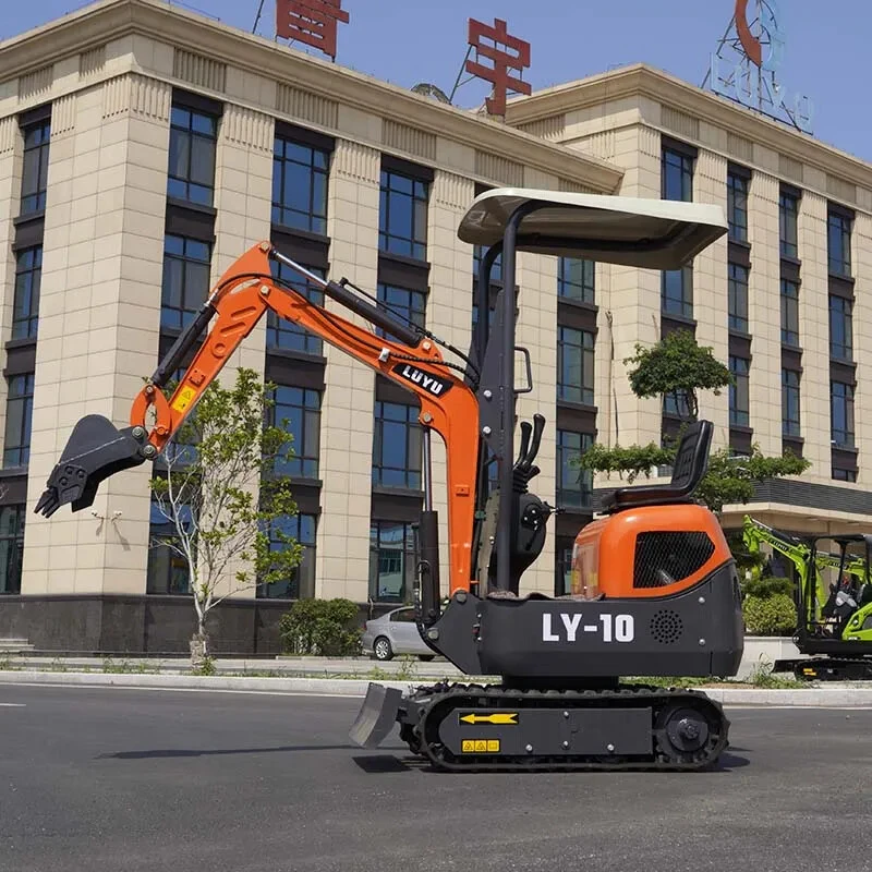 Miniexcavadora LY10 de 1 tonelada