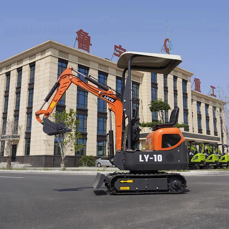 Miniexcavadora LY10 de 1 tonelada