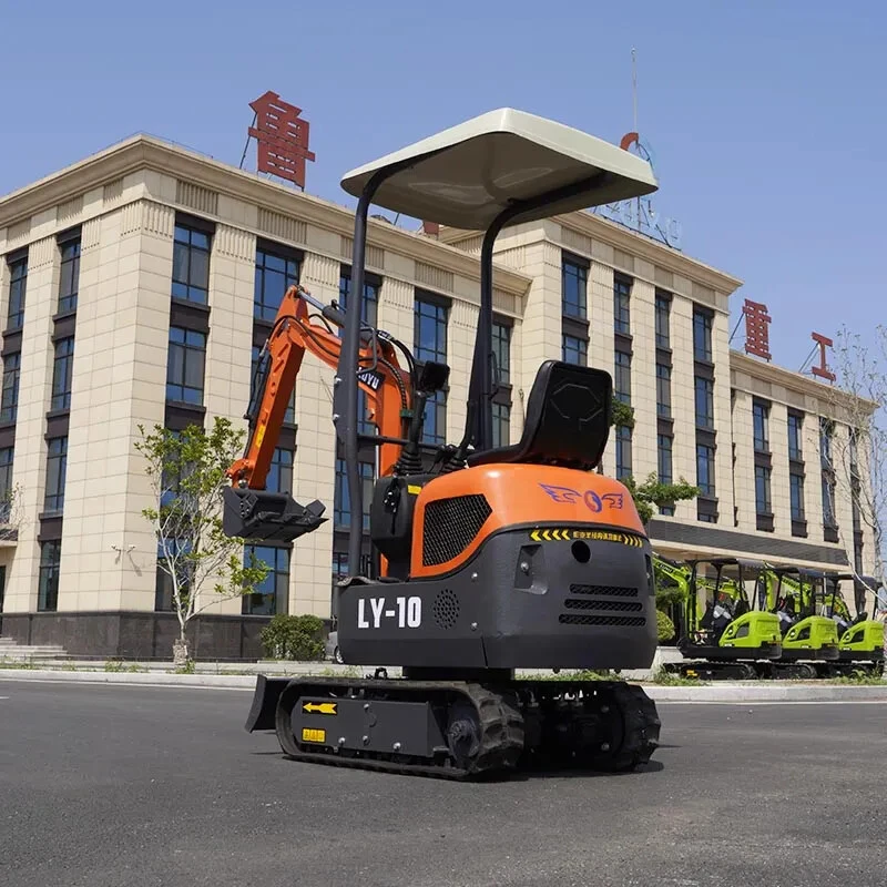 Miniexcavadora LY10 de 1 tonelada