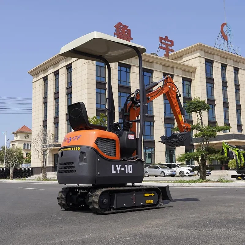 Miniexcavadora LY10 de 1 tonelada