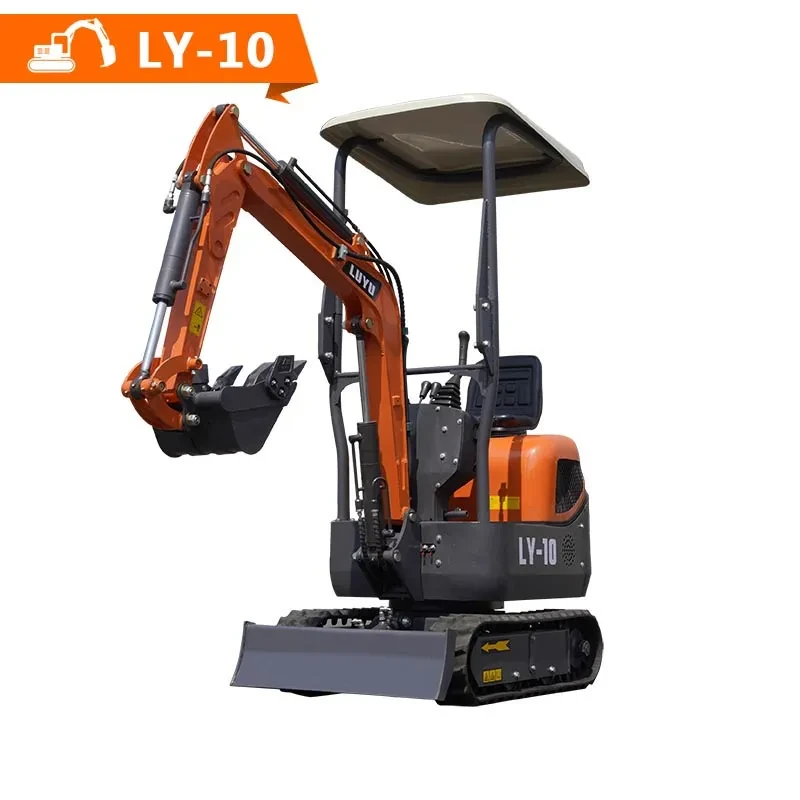 Miniexcavadora LY10 de 1 tonelada
