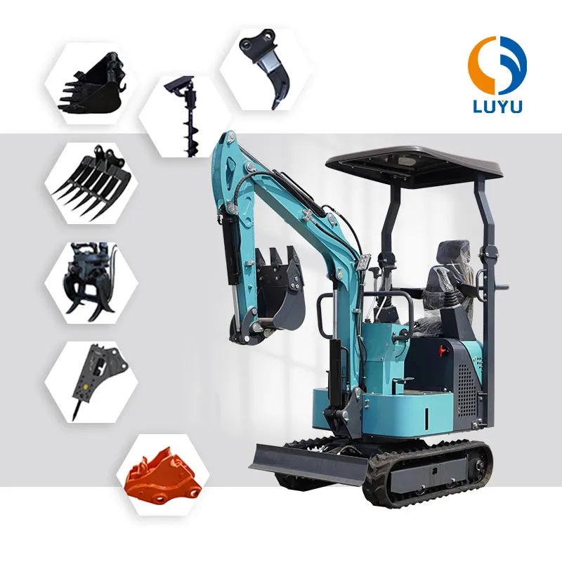 Miniexcavadora LW15 de 1,5 toneladas