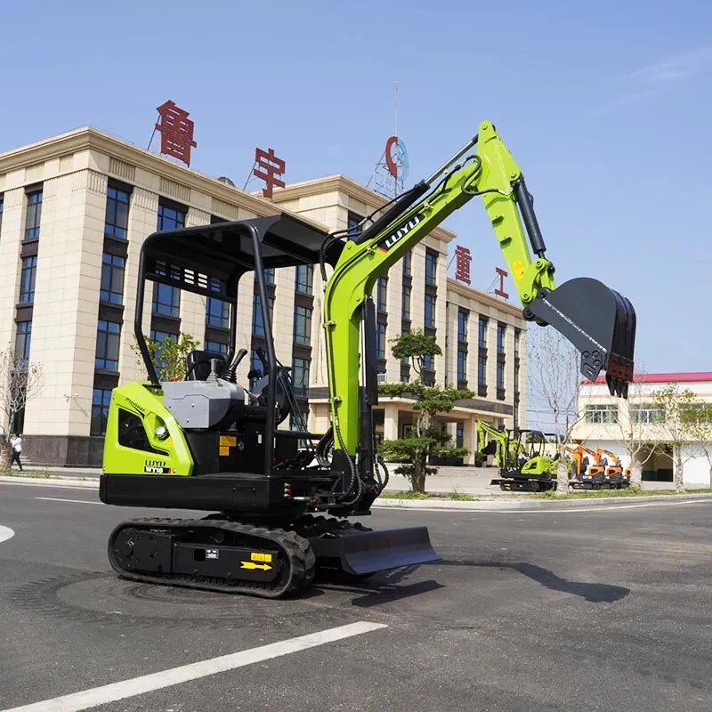 Miniexcavadoras de 1,8 toneladas
