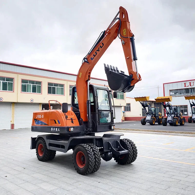 Excavadora de ruedas LY-85