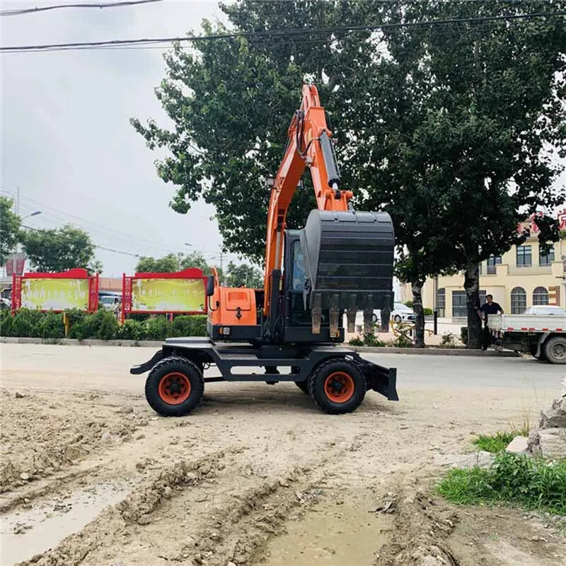 Excavadora de ruedas LY-85