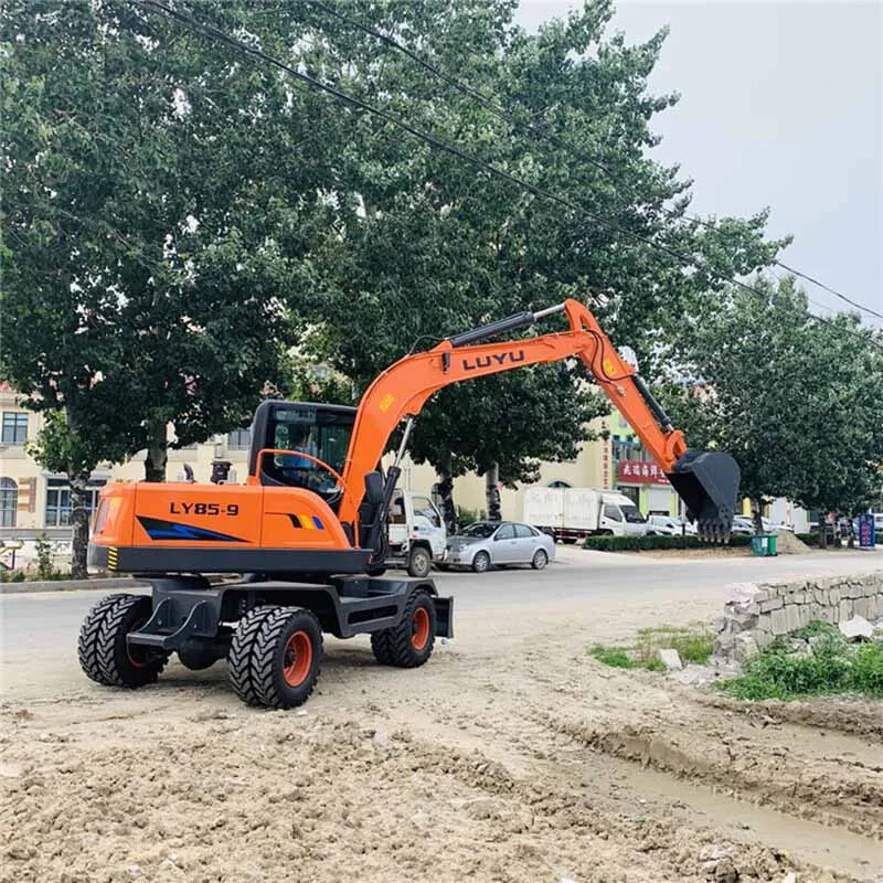 Excavadora de ruedas LY-85