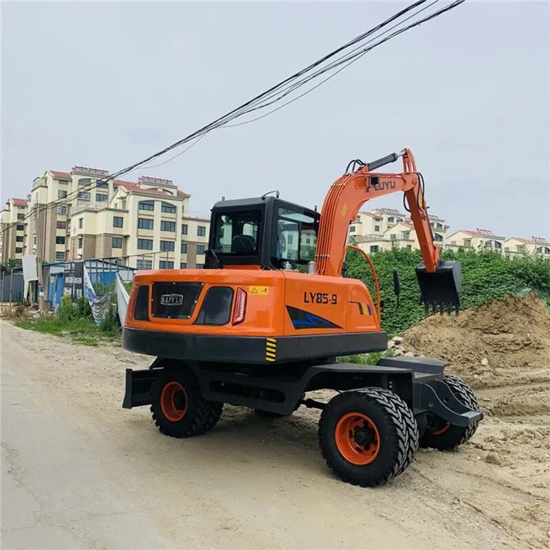 Excavadora de ruedas LY-85