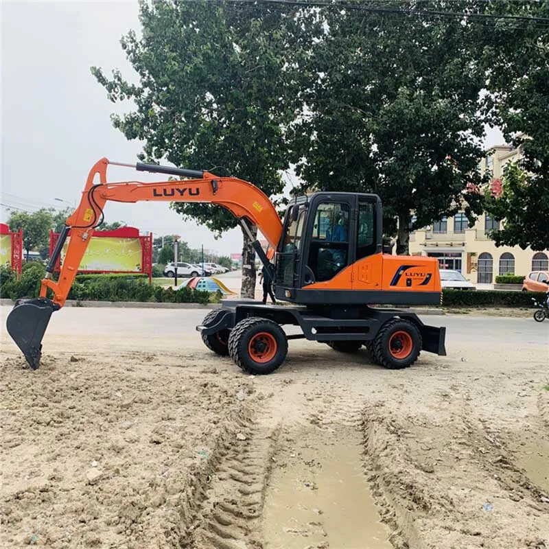 Excavadora de ruedas LY-85