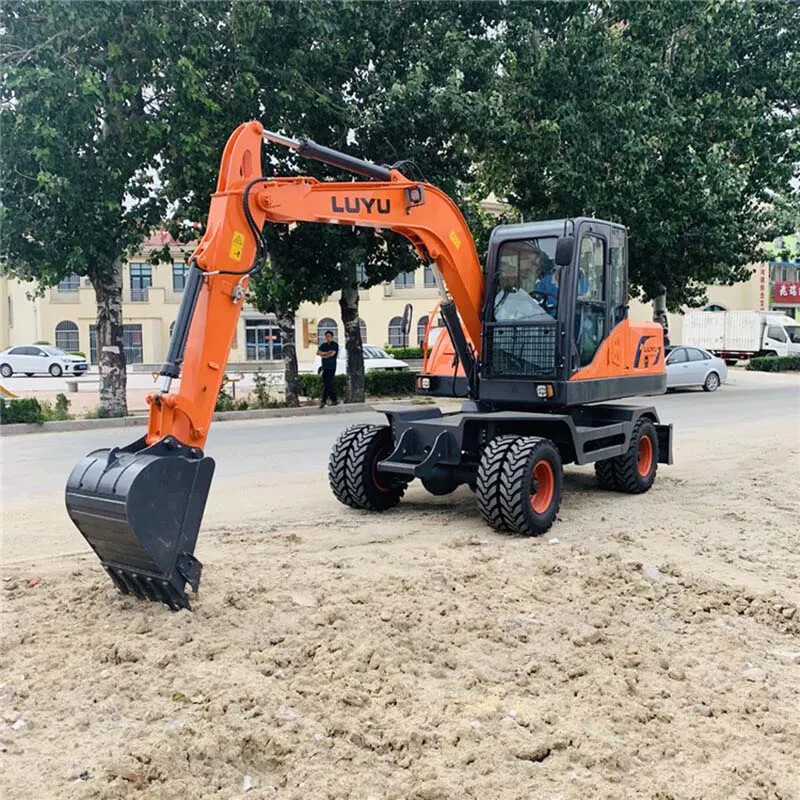 Excavadora de ruedas LY-85