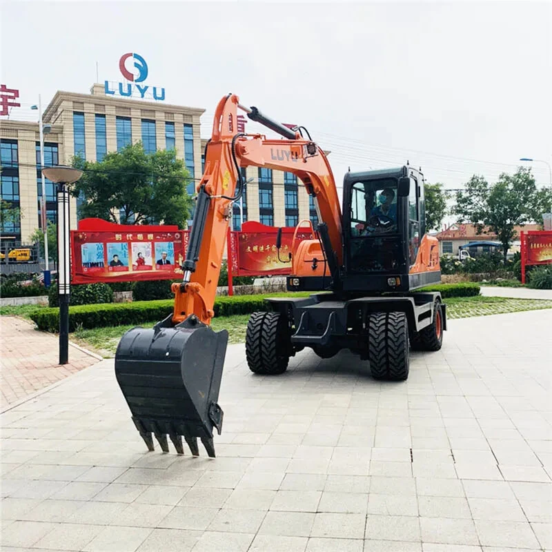Excavadora de ruedas LY-85