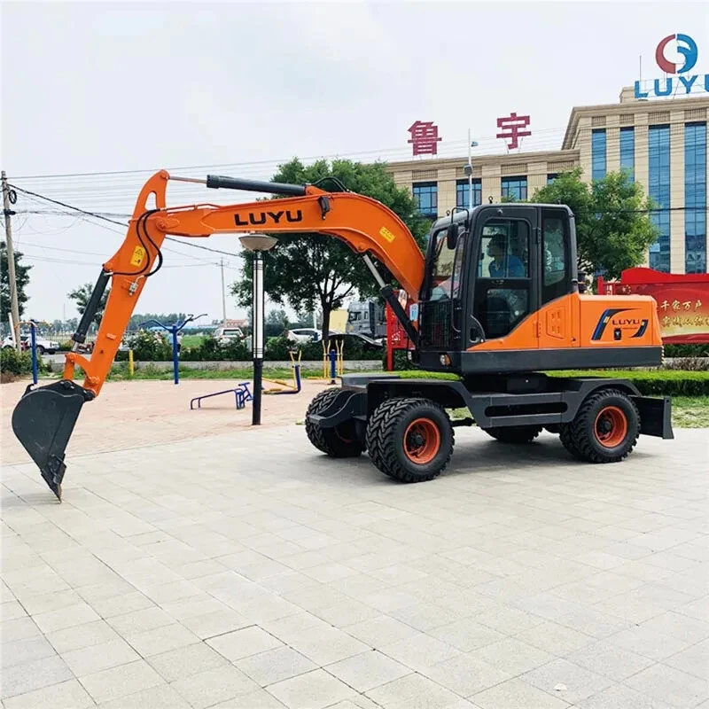 Excavadora de ruedas LY-85