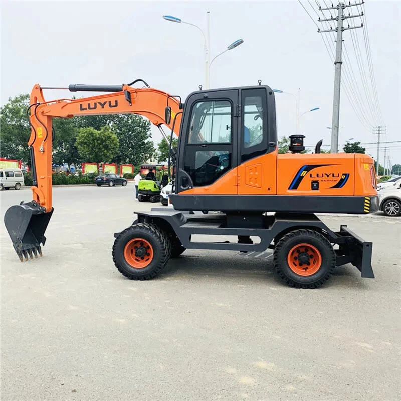 Excavadora de ruedas LY-85