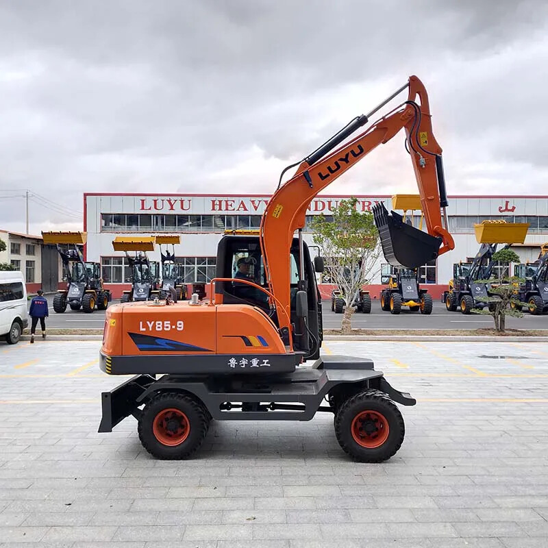 Excavadora de ruedas LY-85