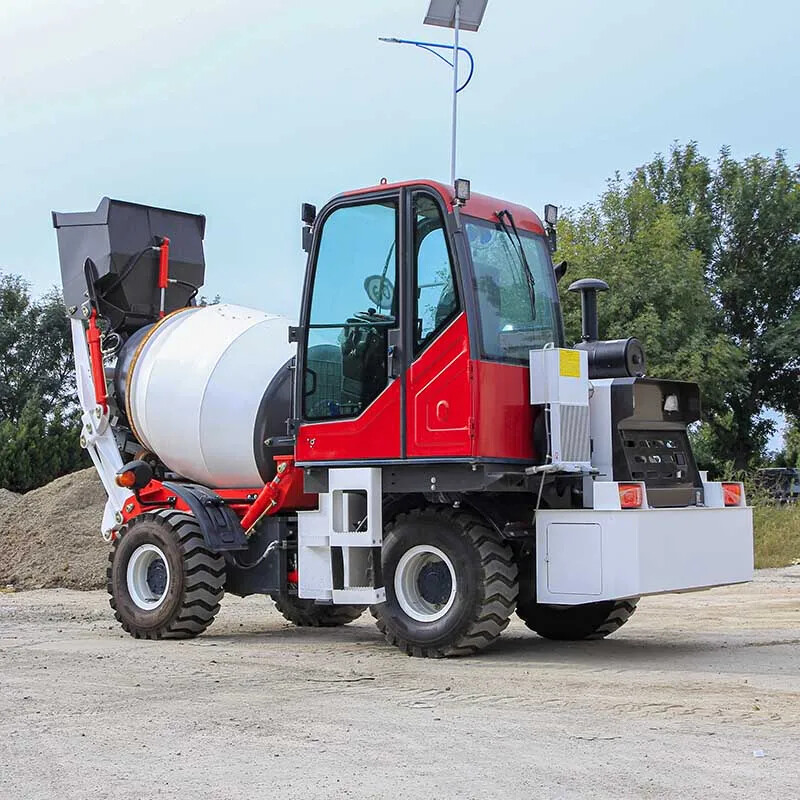 Mezcladora de concreto autocargable de 0,9 CBM