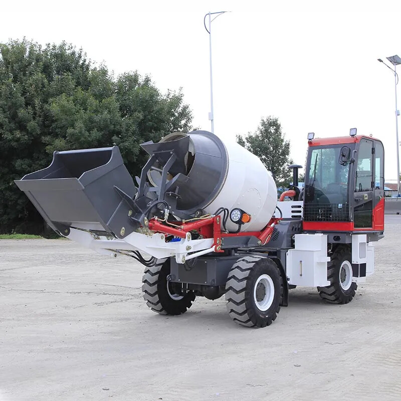 Mezcladora de concreto autocargable de 0,9 CBM