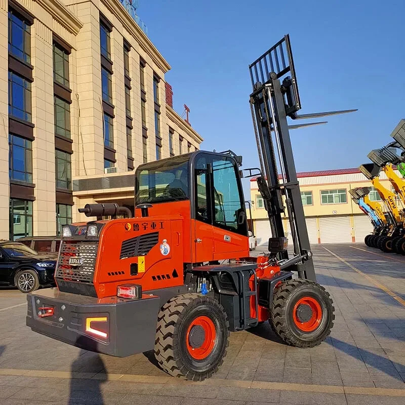 Carretilla elevadora diésel todoterreno LYF932 de 3 toneladas