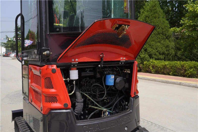 Miniexcavadora LZ20 de 2 toneladas
