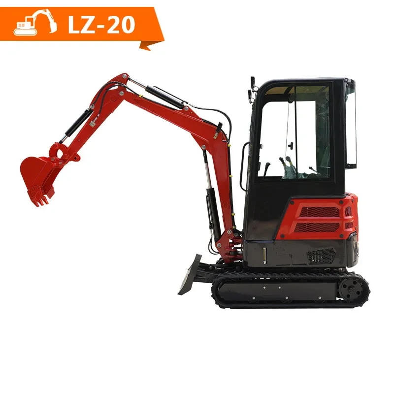 Miniexcavadora LZ20 de 2 toneladas